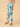 Aqua Grid Womens's Kurta Set - S Womens Ethnic Set