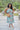 Aqua Sky Floral Maternity and Nursing Dress - DRS-BLFLR-S