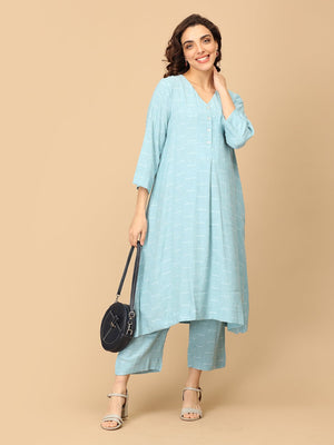 Aqua - tude Maternity and Nursing Co - ord Set - MEW - SK - AQATD - S