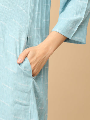 Aqua - tude Maternity and Nursing Co - ord Set - MEW - SK - AQATD - S