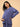 Arctic Blue Maternity and Nursing Pajama Set - Blue Maternity Nightwear Set