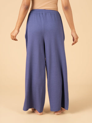 Arctic Blue Maternity and Nursing Pajama Set - Blue Maternity Nightwear Set