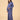 Arctic Blue Maternity and Nursing Pajama Set - Blue Maternity Nightwear Set