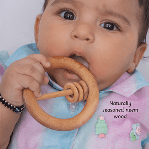 Ariro Neem Wood Rattles (Set of 3) - ARCO032
