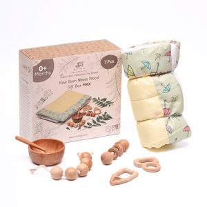 Ariro New Born Neem Wood Gift Box Max - ARCO031