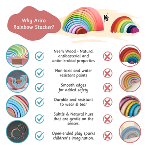 Ariro Rainbow stacker - Big - ARST011 - 12
