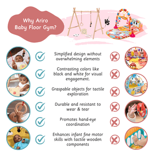 Ariro Toys Baby Floor Gym & Mobile - ARCO016