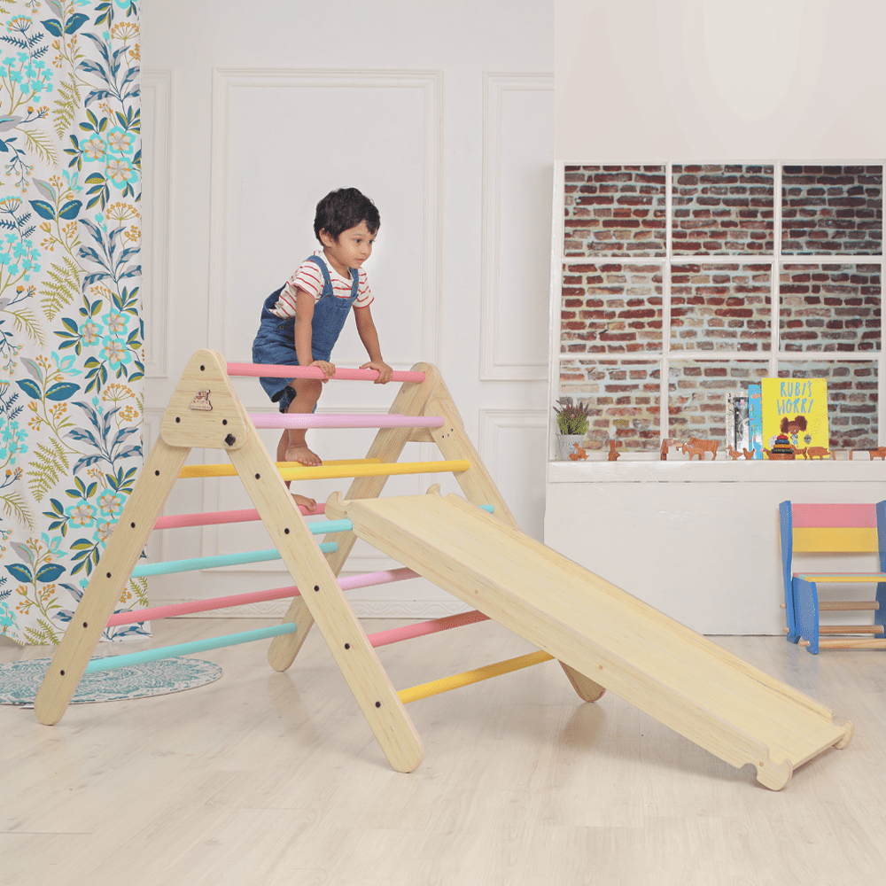 Ariro Toys Pikler Triangle - Semi color - ARF001 - SC