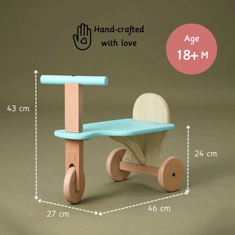 Ariro Toys Tuk Tuk - The Tricycle - Blue - ARPS006 - B