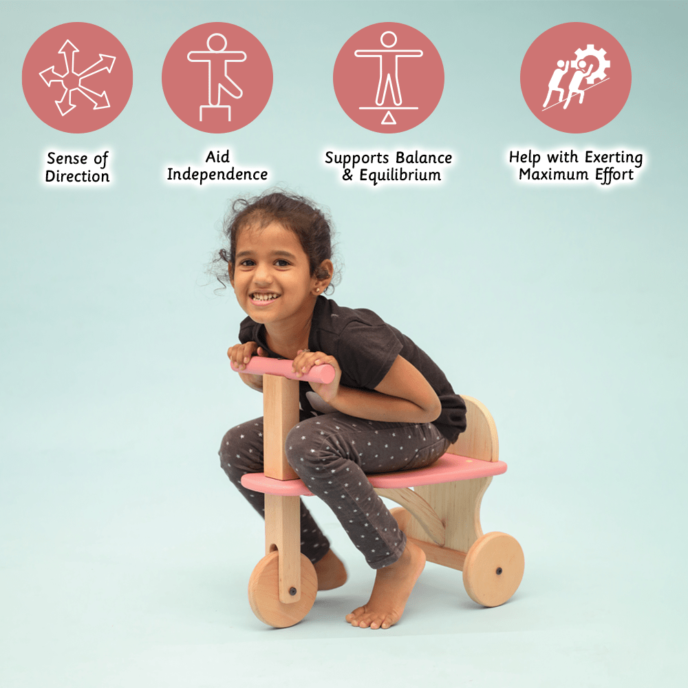 Ariro Toys Tuk Tuk - The Tricycle - Pink - ARPS006 - P