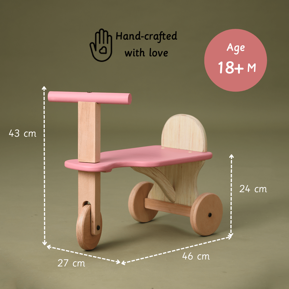 Ariro Toys Tuk Tuk - The Tricycle - Pink - ARPS006 - P
