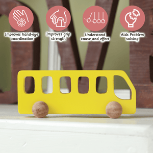 Ariro Toys Wooden Bus - ARPS001