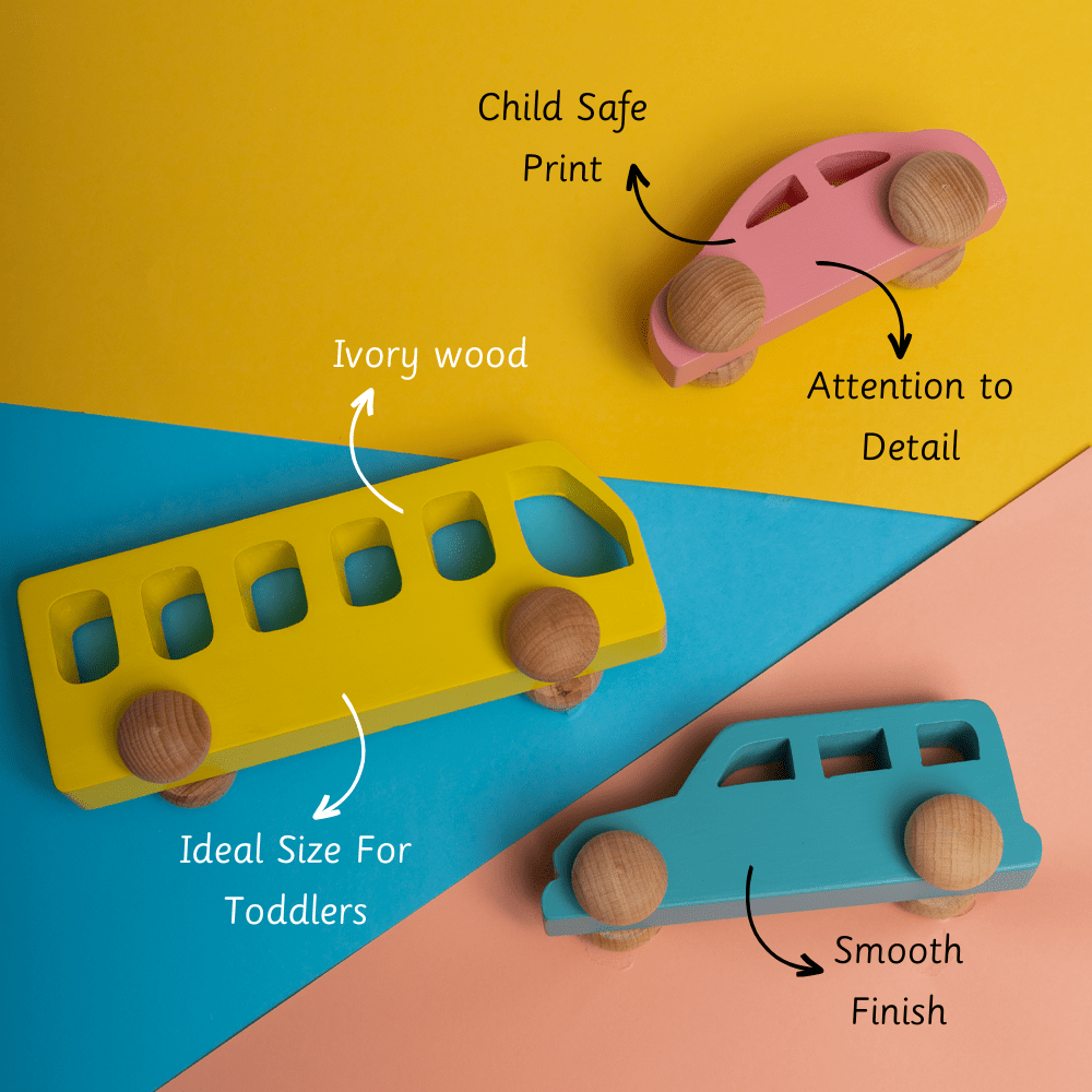 Ariro Toys Wooden Car - ARPS003