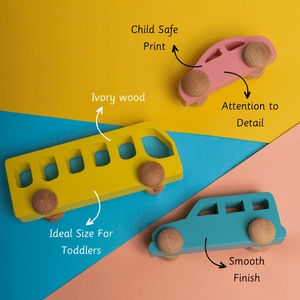Ariro Toys Wooden Car - ARPS003