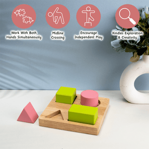 Ariro Toys Wooden puzzle blocks - ARPZ003