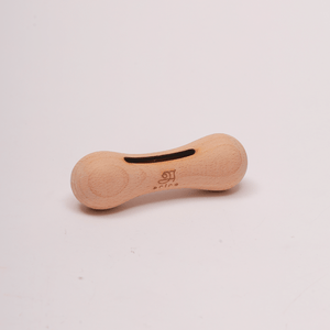 Ariro Toys Wooden rattle - Dumbbell with bell - ARR002