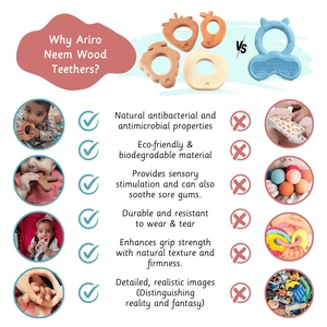 Ariro Toys Wooden Teethers - Fruits - ARTS001