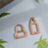 Ariro Toys Wooden Teethers - Pacifier & Milk Bottle - ARTS011