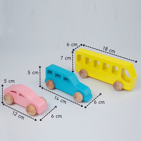 Ariro Wooden Vehicle Set - ARCO001