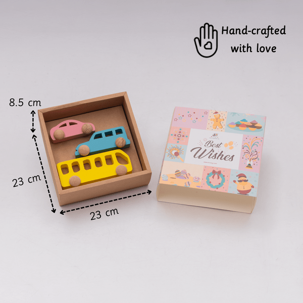 Ariro Wooden Vehicle Set - ARCO001