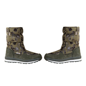 Army Green Waterproof Winter Snow Boots for Kids for Minus degree temperature - 27 EUR Winter Wear