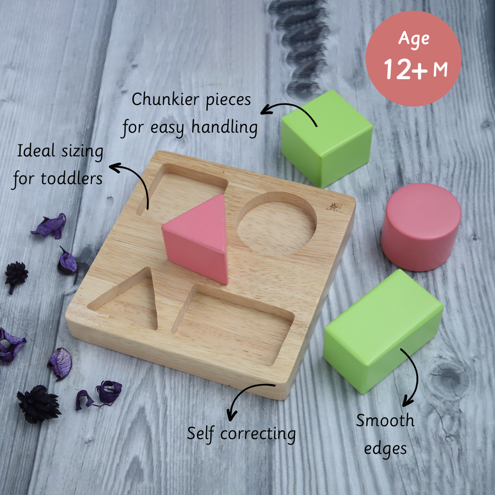 Ariro Toys Wooden puzzle blocks