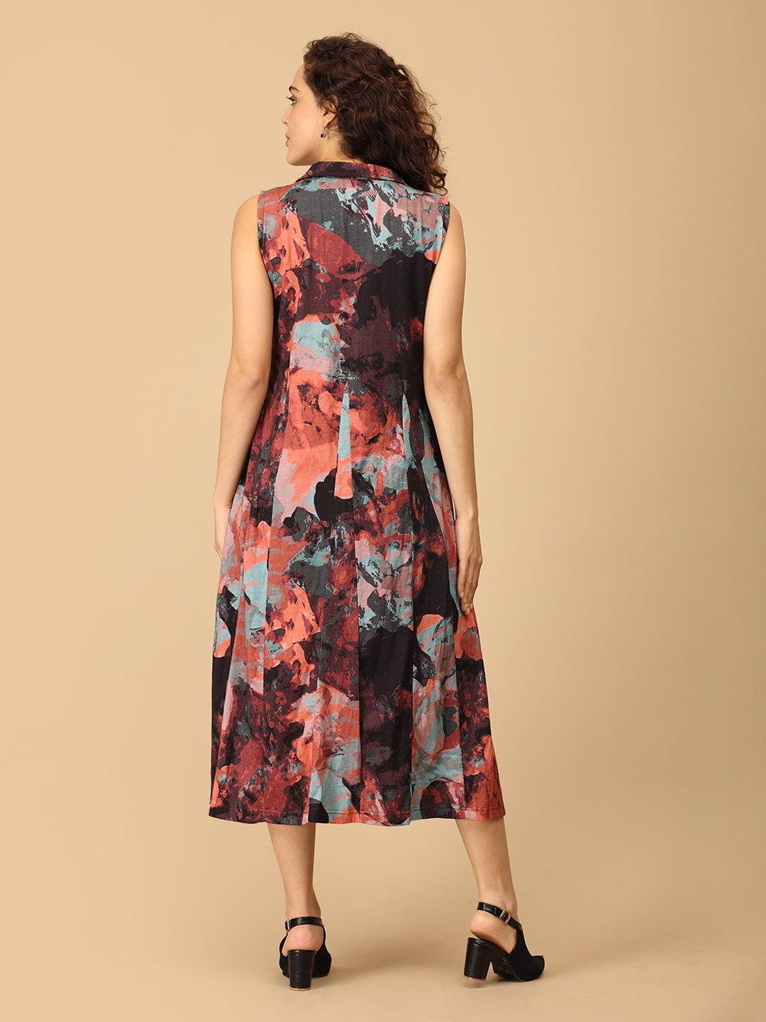 Art Attack Maternity and Nursing Dress - DRS - SD - ARAT - S