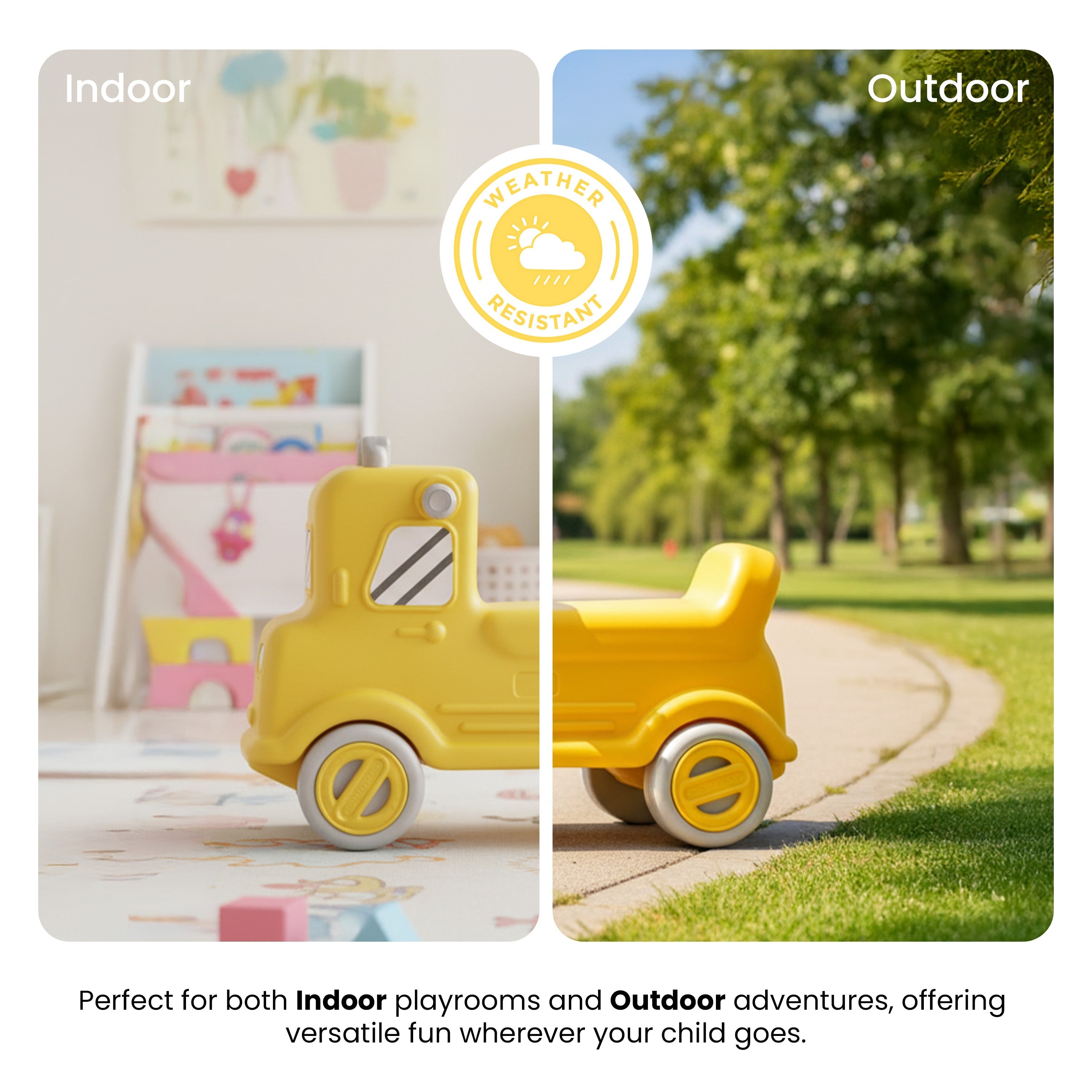 Happy Bear Rider Push Car for Kids 1-5Years