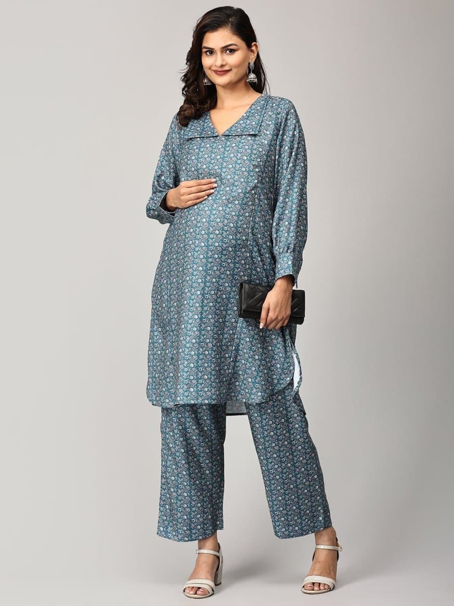 Artic Desire Maternity and Nursing Winter Co Ord Set - MEW-SK-ARTDS-S