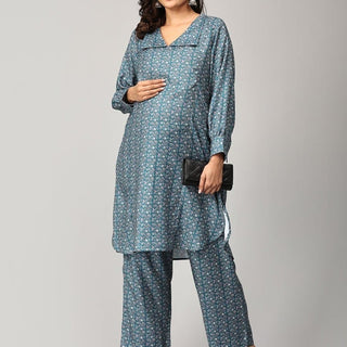 Artic Desire Maternity and Nursing Winter Co Ord Set - MEW-SK-ARTDS-S