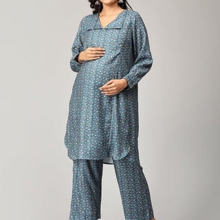 Artic Desire Maternity and Nursing Winter Co Ord Set - MEW-SK-ARTDS-S