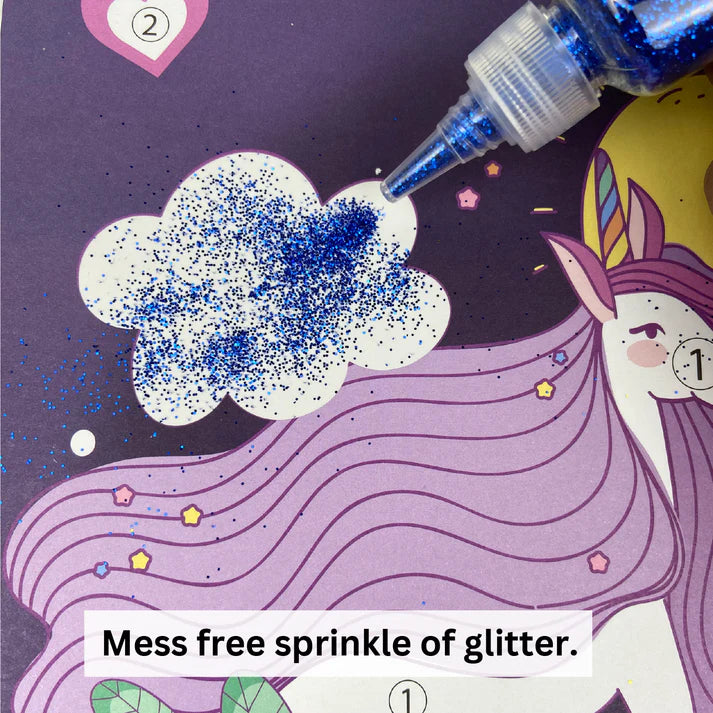 Scoobies GLITTERY ART SET (GIRLS)
