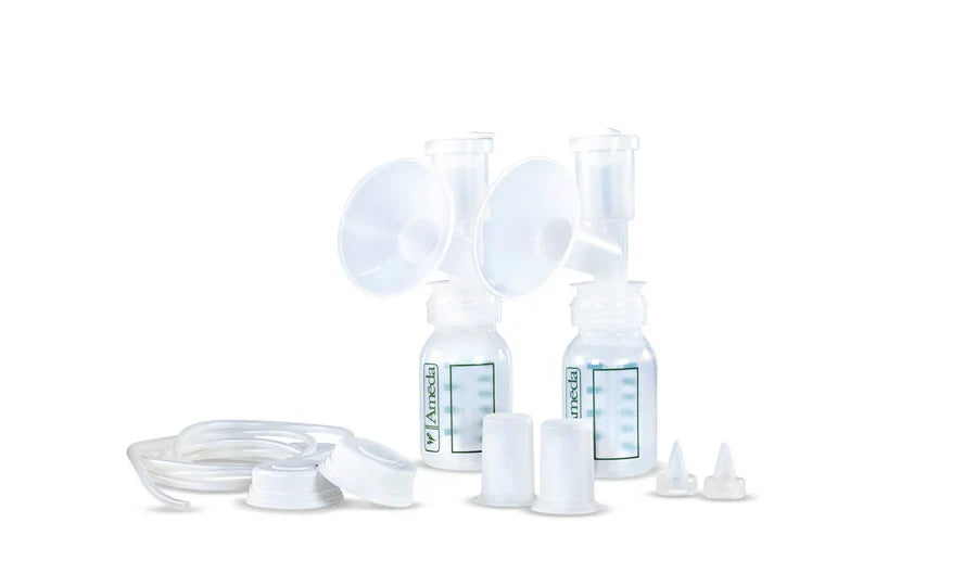 Ameda Mya Joy Plus Hospital Strength Portable Electric Breast Pump-Versatile Single or Double Pumping
