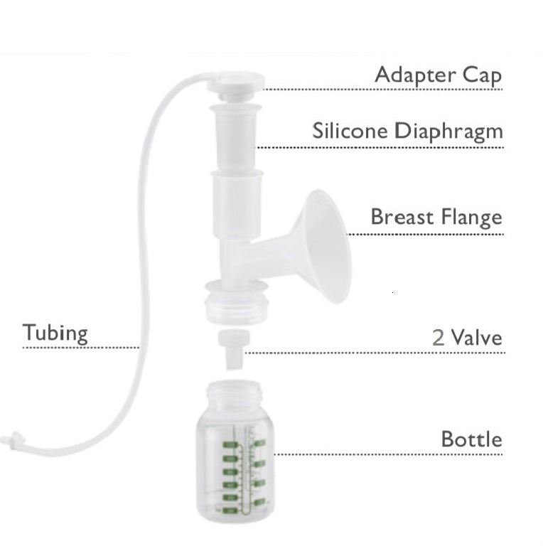 Ameda Mya Joy Plus Hospital Strength Portable Electric Breast Pump-Versatile Single or Double Pumping