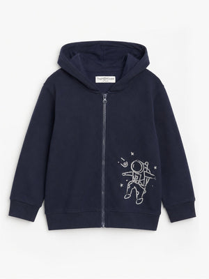 Astro Dude Zipper Hoodie - 0-6 Months Kids Winter Hoodies