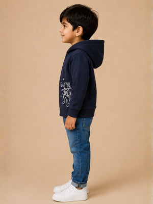 Astro Dude Zipper Hoodie - 0-6 Months Kids Winter Hoodies