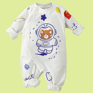Astronaut Space full sleeves jumpsuit Romper for Tiny Toddlers - 6 - 12 Months Kids Clothing