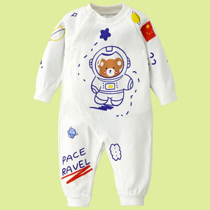 Astronaut Space full sleeves jumpsuit Romper for Tiny Toddlers - 6 - 12 Months Kids Clothing