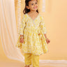 Aurelie Yellow Girls Anarkali Kurta Set - KES-SC-AYG-0-6