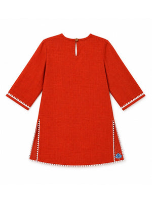 Avani Vatika Girls Embroidered Kurta Set - 1 - 2 Years Girls Ethnic Set