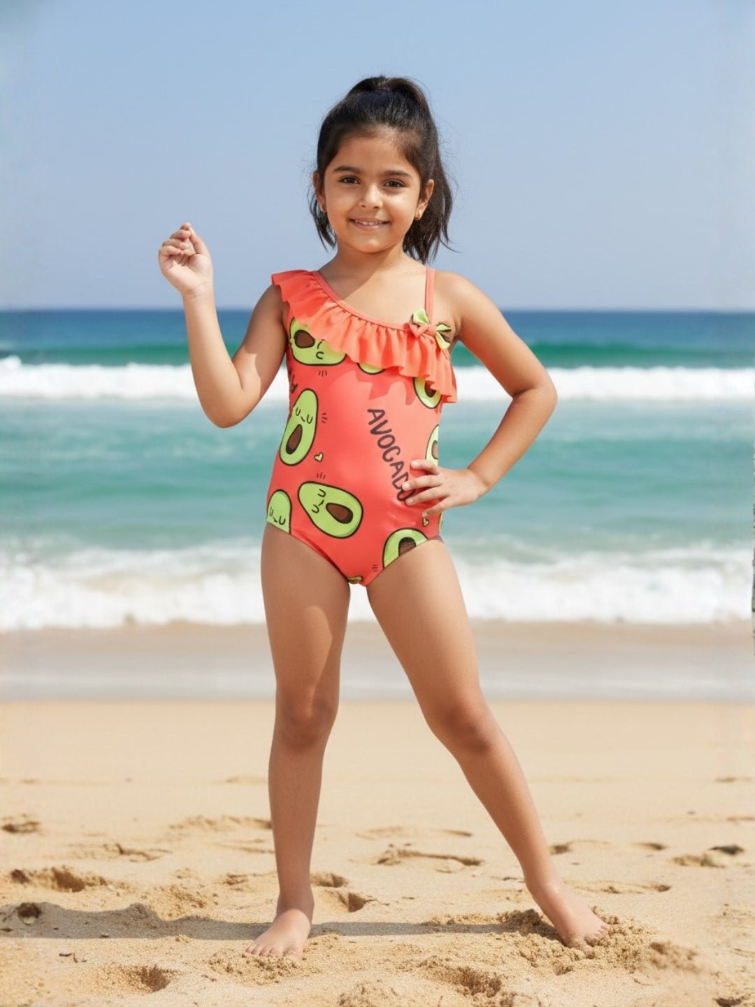 Avo Adventure Girls Swimsuit - 2 - 4 Years Kids Swimwear
