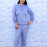 Azure Snuggle Womens Fleece Co - ord Set - MWW - SD - AZRSN - S