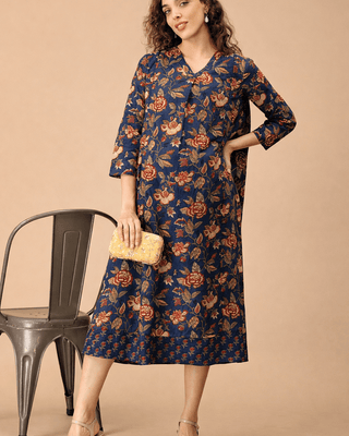 Azurelle Maternity and Nursing Dress - S Maternity Casual Dress