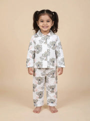 Baby and Kids Pajama Nightsuit Set - Baby Koala