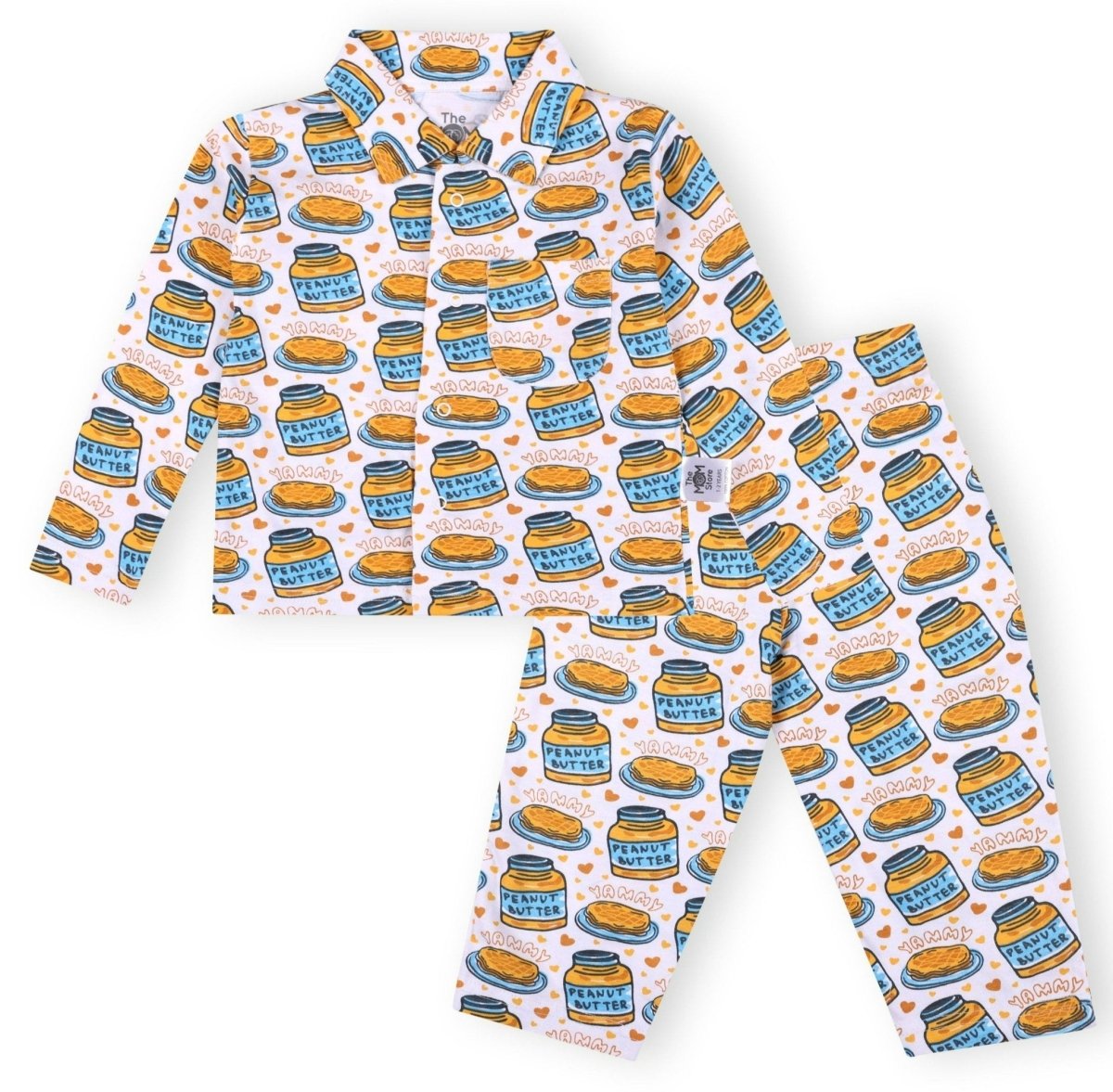 Baby Pajama Set - Breakfast Club - TPS-BRFCB-0-6