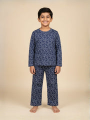 Baby and Kids Pajama Nightsuit Set- Dinos Rule