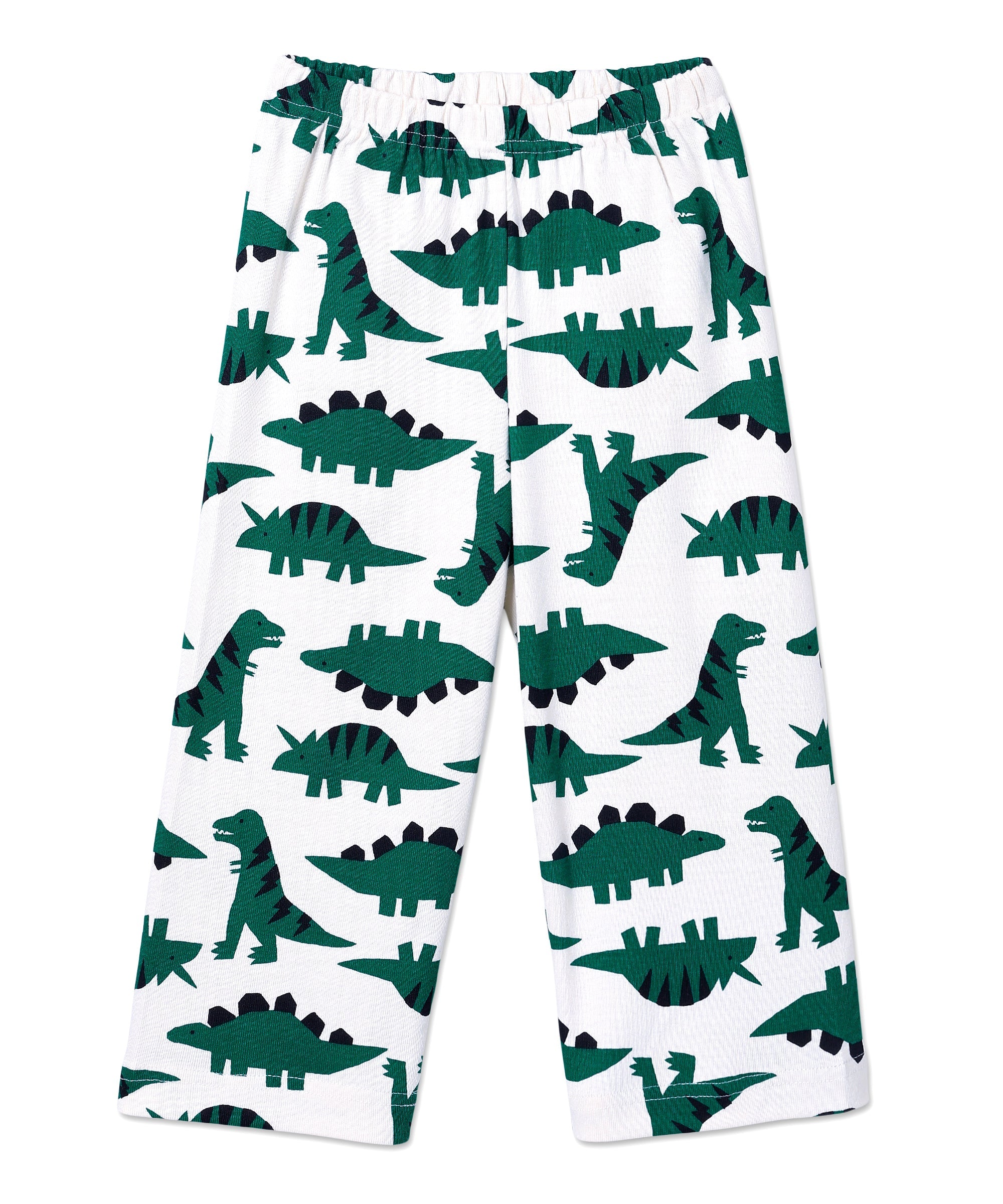 Back view of The Mom Store Dreamasaurus pajama pants with dinosaur print and comfortable relaxed fit.