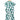 Back view of The Mom Store Dreamasaurus pajama set on hanger with all-over dinosaur pattern.