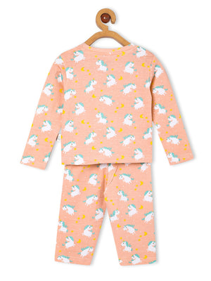 Baby and Kids Pajama Nightsuit Set- Dreamy Unicorn