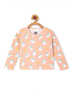 Baby and Kids Pajama Nightsuit Set- Dreamy Unicorn